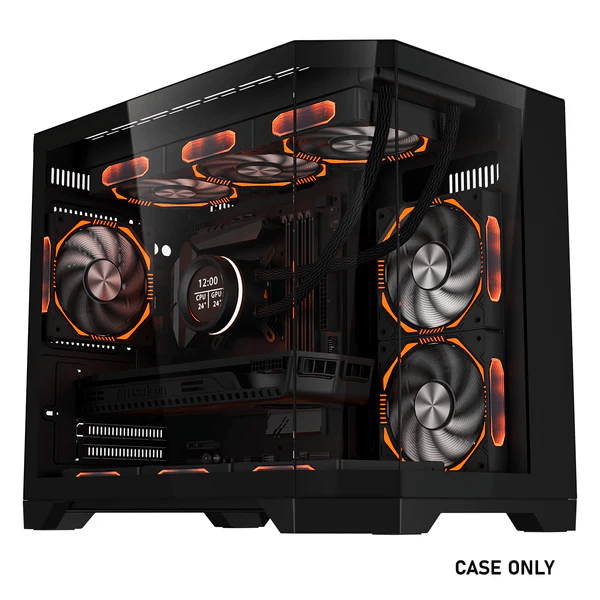 Coolman Spectra M-ATX Case Black
